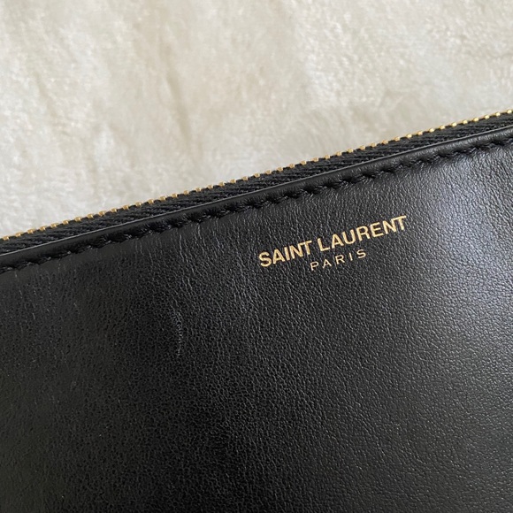 YSL black crossbody bag with tassel - Picture 3 of 9